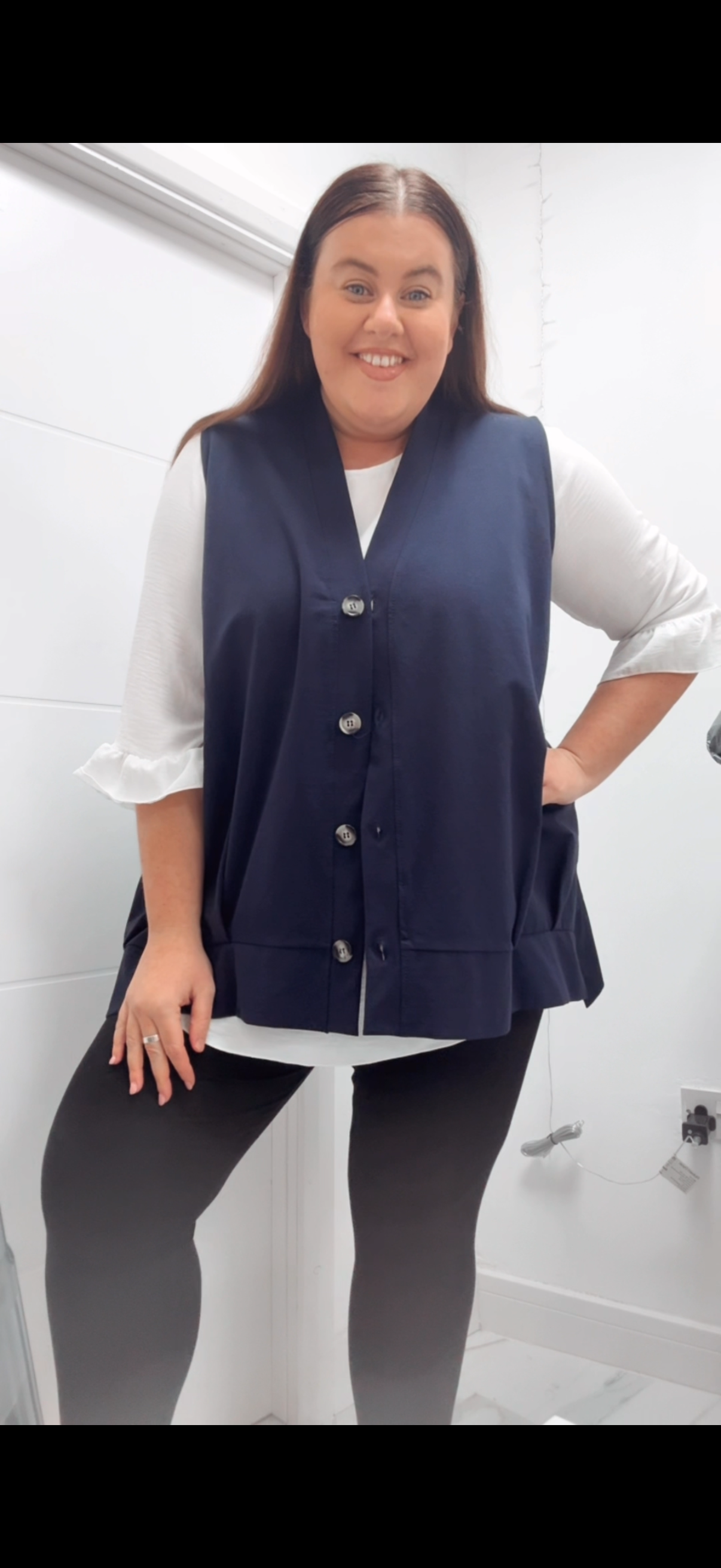 Cotton Casual Waistcoat / Gilet