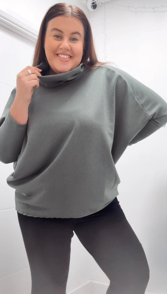 Cowl Neck Jumper